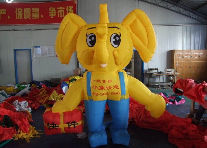 昌江大象充气卡通气模